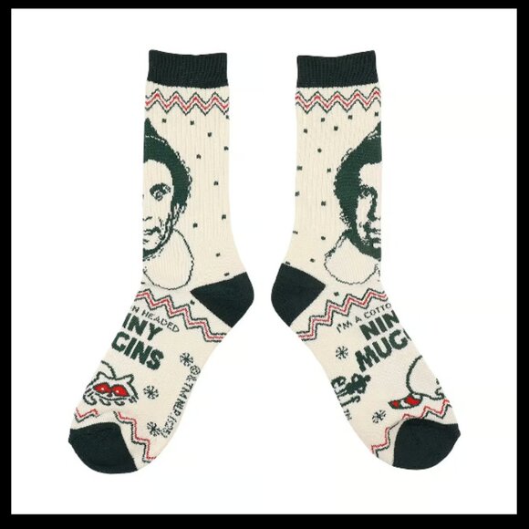 Buddy the Elf Portrait 2-Pair Adult Athletic Crew Socks - Picture 3 of 7